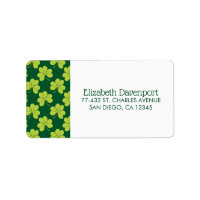 Cute Green Clover Pattern
