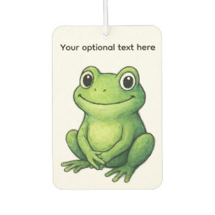 CUTE GREEN FROG AIR FRESHENER