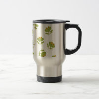 Cute Green Frog Pattern