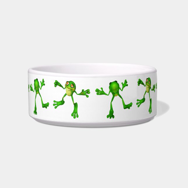 Cute Green Froggy Bowl (Front)