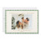 Cute Green Gingham Plaid Custom Photo Christmas