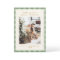 Cute Green Gingham Plaid Portrait Photo Christmas
