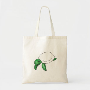 Cute Green Sea Turtle Tote Bag