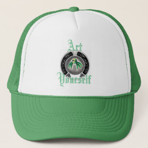 Cute Green Spider Trucker Hat
