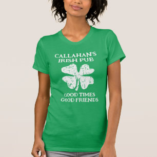 Cute green St Patrick's Day t shirt for women