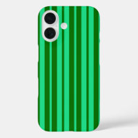 Cute Green Stylish Stripes Pattern Design 
