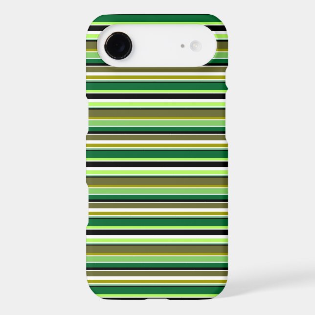 Cute green white stripes (Back)