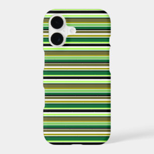 Cute green white stripes