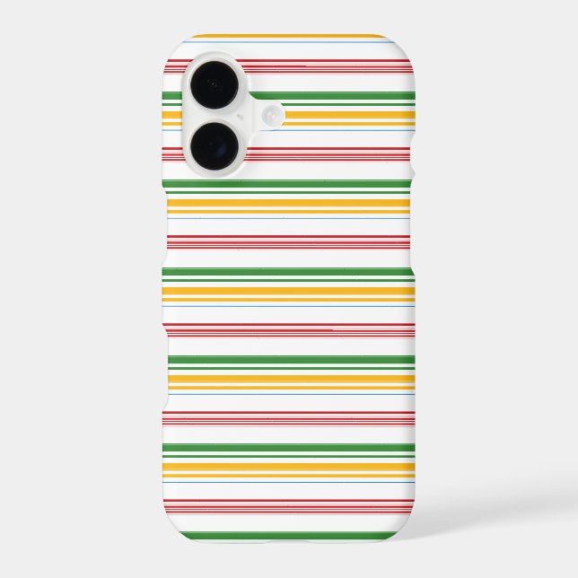 Cute green yellow stripes (Back)