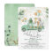 Cute Greenery Safari Drive Through Boy Baby Shower