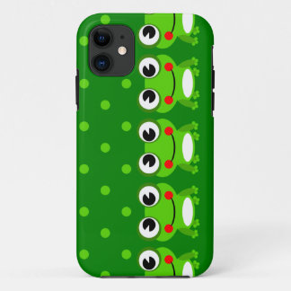 Cute grenouille et Polka coques iphone