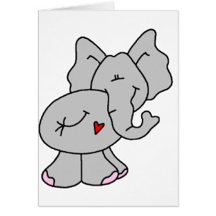 Cute Grey Elephant