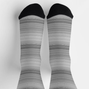 Cute grey stripes socks