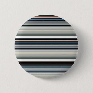 Cute grey white stripes 2 inch round button