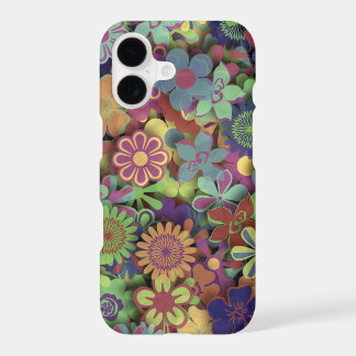 Cute Groovy Flowers Garden Vintage