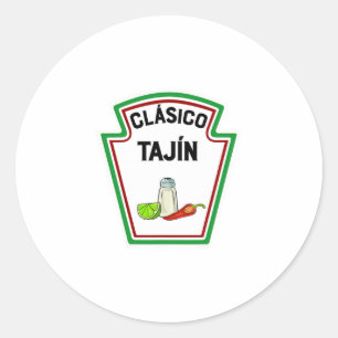 cute group condiments halloween costume family clá classic round sticker