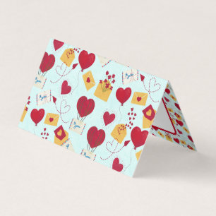 Cute Grungy Pretty Valentine’s Airmail Love Letter