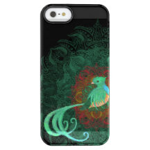 Cute Guatemala Resplendent Quetzal Green Mehndi