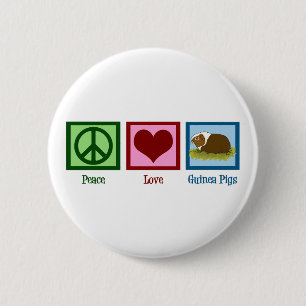 Cute Guinea Pig 2 Inch Round Button