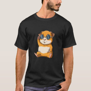 Cute Guinea Pig Chilt with Sunglasses for Guinea P T-Shirt