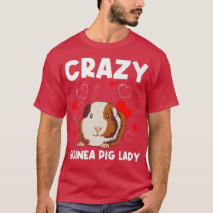 Cute Guinea Pig Design For Women Mom Guinea Pig Ro T-Shirt
