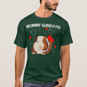 Cute Guinea Pig Design For Women Mom Guinea Pig Ro T-Shirt