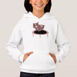 Cute Guinea Pig Fitness Themed Illustration