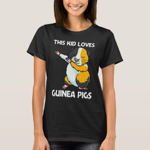 Cute Guinea Pig For Kids Boys Pet Animal Breed T-Shirt