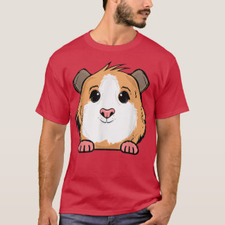Cute Guinea Pig Lover Women Guinea Pig  T-Shirt