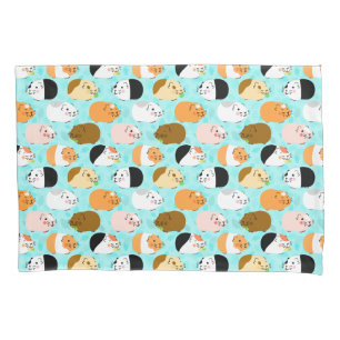 Cute Guinea Pig Pattern Pillowcase