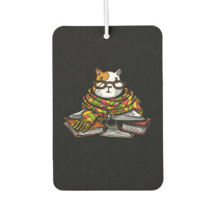 Cute Guinea Pig Read Book Cute Pet Lover Air Freshener