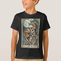 Cute guinea pig skeleton mom tarot card owner petC