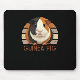 Cute Guinea Pig Sticker Mouse Pad