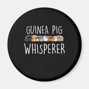 Cute Guinea Pig Whisperer Animal Lover Gift Magnet