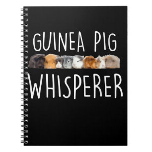 Cute Guinea Pig Whisperer Animal Lover Gift Notebook
