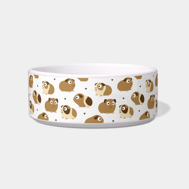 Cute Guinea Pigs Bowl (Front)