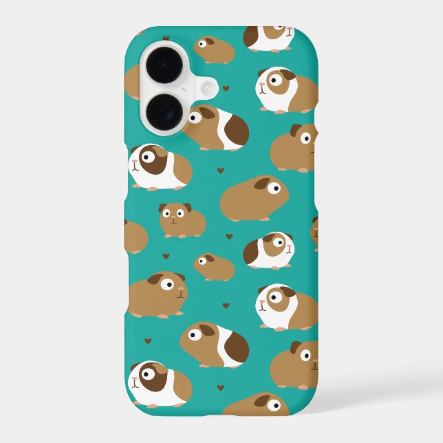 Cute Guinea Pigs Case-Mate iPhone Case (Back)
