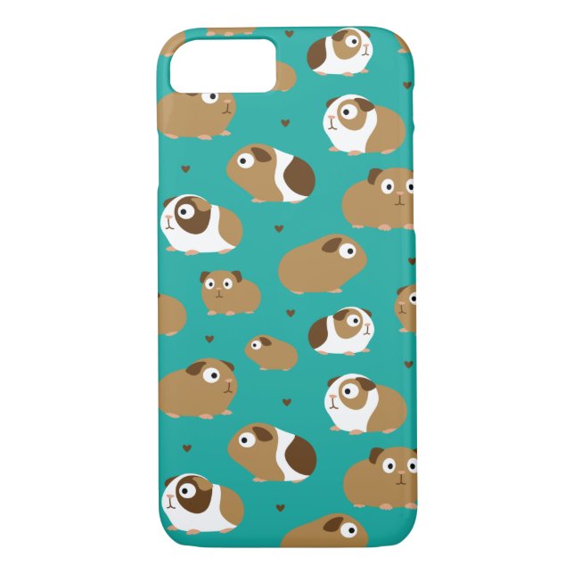 Cute Guinea Pigs Case-Mate iPhone Case (Back)