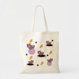 Cute Guinea Pigs   Fitness Exercise Animals Tote Bag