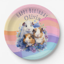 Cute Guinea Pigs Pretty Picture Happy Birthday