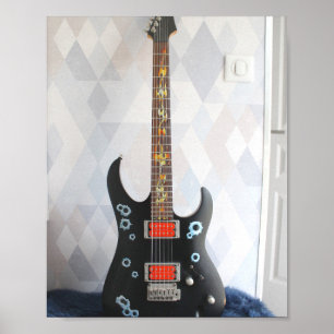 Cute Guitar Poster