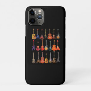 Cute Guitar Rock And Roll Musical Instruments Gift iPhone 11 Pro Case