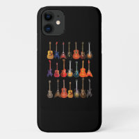 Cute Guitar Rock And Roll Musical Instruments Gift