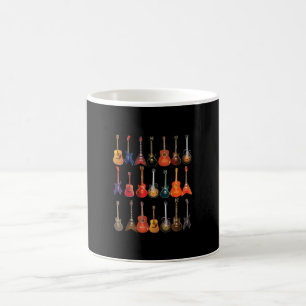 Cute Guitar Rock And Roll Musical Instruments Gift Coffee Mug