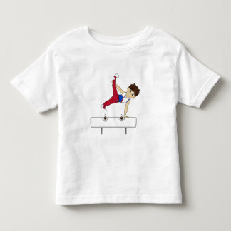Cute Gymnast on Pommel Horse Tee