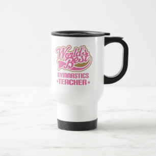Cute Gymnastics Teacher Travel Mug