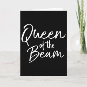 Cute Gymnasts Queen Gift For Gymnasts Queen Of The Card