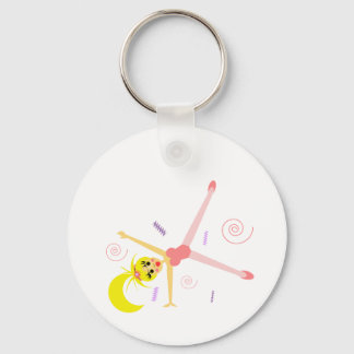 Cute Gymnist Key Chain