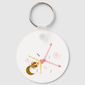 Cute Gymnist Key Chain