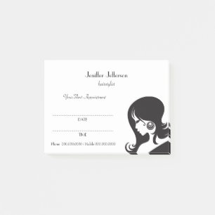 Cute Hairdresser Appointment Post-it® Notes